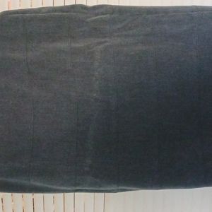 Gray knee length skirt